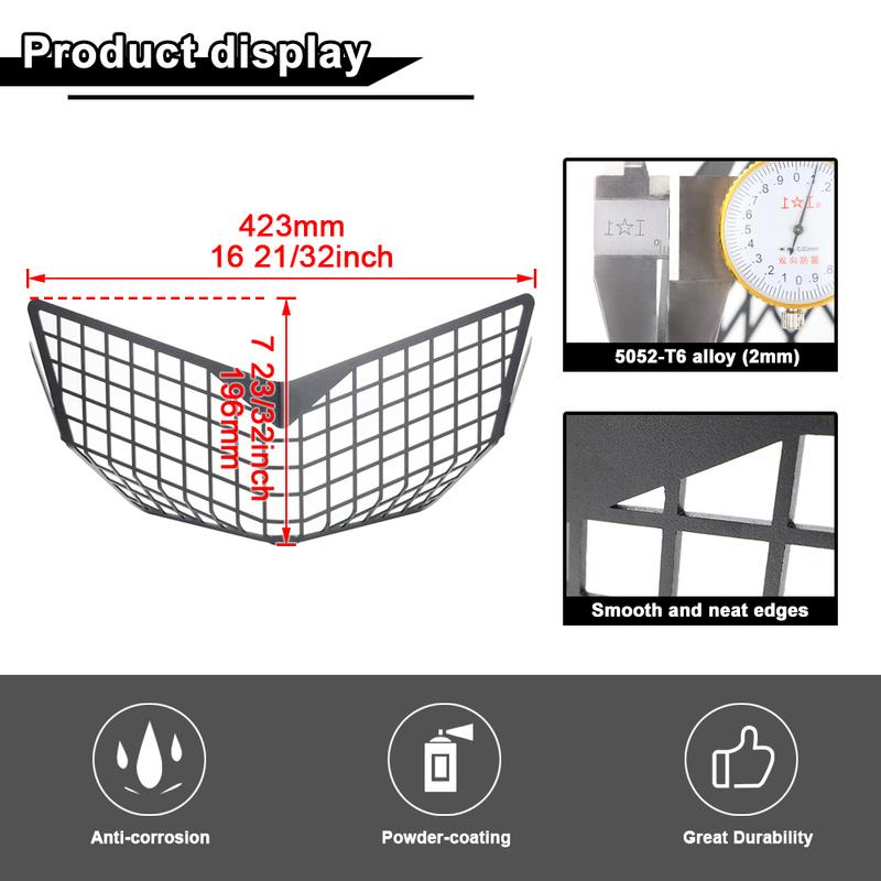 Fit For Honda Varadero XL1000V 2003-2013 Motorcycle Headlight Head Light Guard Protector Cover Protection Grill Aluminum