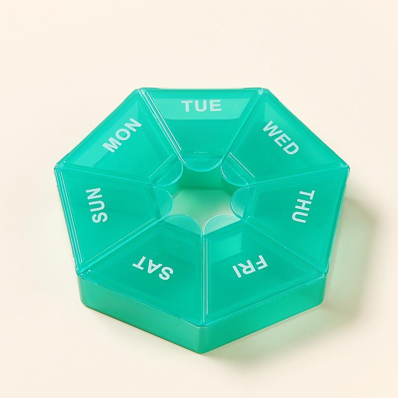 New Hot 7 Days 7 Grids Mini Premuim Portable Travel Vitamin Pill Box Cases Container Organizer Storage Tablets Medicine FishOils