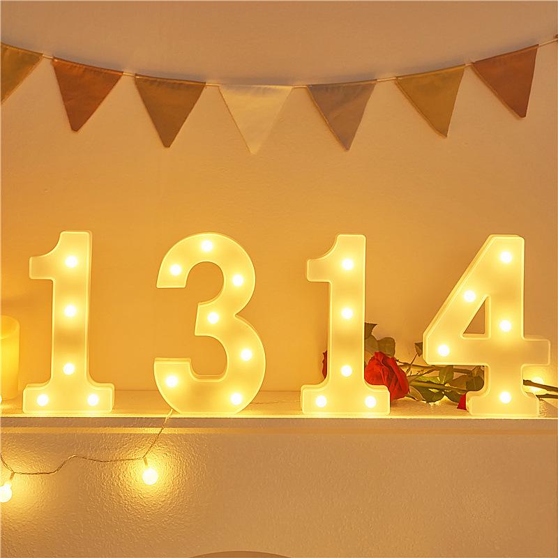 "Romantic LED Letter Lights: Perfect for Proposals, Birthday Decorations, and Event Styling"