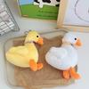 Adorable Plush Duck Scarf Toy Mini Keychain Wedding Toss Gift Cute Animal Doll