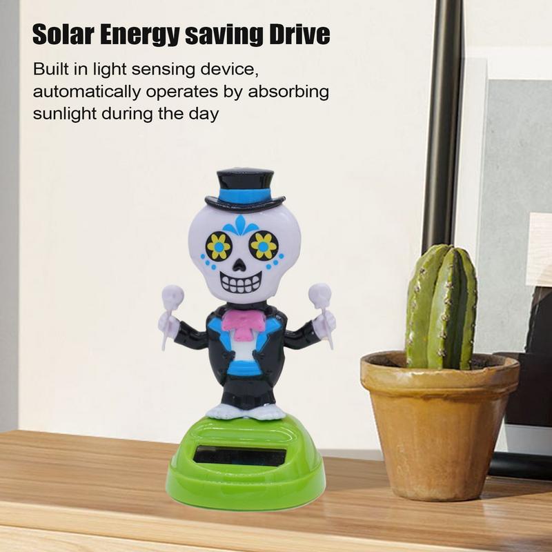 

Solar Bobble Heads For Window Bobble Head Figures Doll Toy Bobblehead Skeleton Shaking Spooky For Office Desk Party Favors China Mainland