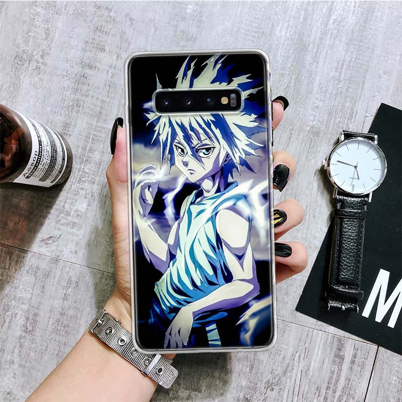 Hunter X Hunter Killua Phone Case For Samsung Galaxy S20 FE S10 Plus S21 S22 Ultra S10E S9 S8 S7 Edge J4 + Fundas Cover Coque