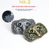 Sheep Totem Personality Ethnic Style Belt Fashion Whole Cowhide Retro Belt Ghost Knights Jeans Belt