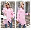 Fashion Long Sleeved Office Women Long Shirt Spring Autumn Loose Elegant Casual Basic Blouses Solid Color Lapel Streetwear Simple Tops Clothing