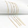 Fashion Stainless Steel Multi-layer Anklet for Women Summer Beach Bracelet Accessory Jewelry Valentine's Day Gift