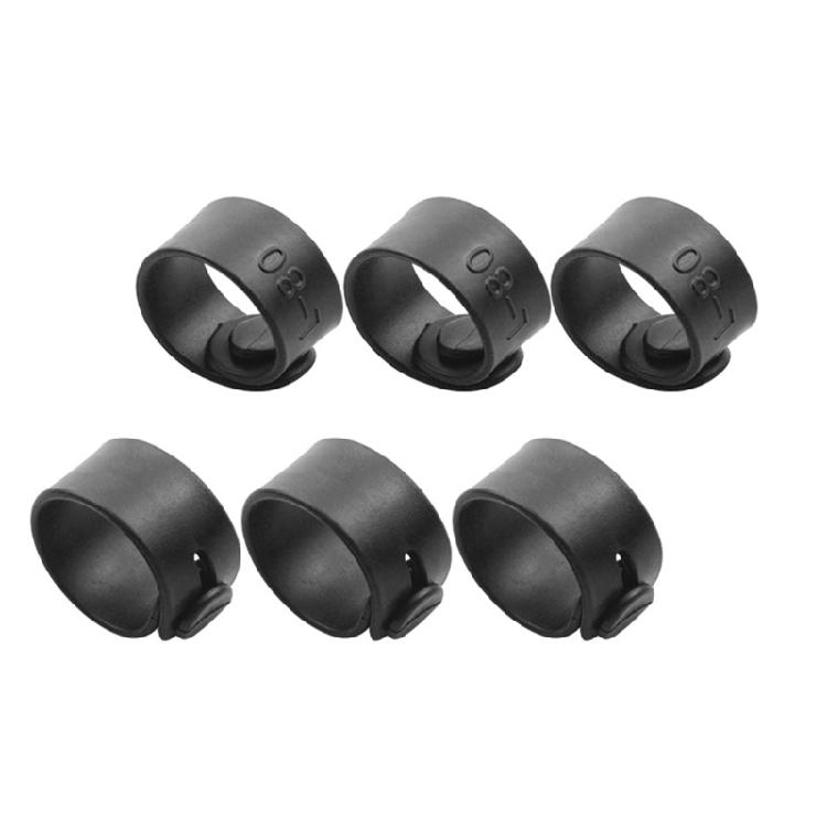 Elastic Rubber Cable Organizers Storage Tie Cable Winders Motorcycle Line Fix Ties