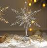 Christmas tree top star iron accessories five-pointed star Christmas tree decoration Christmas tree pendant