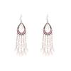 Water Drop Tassel Ear Hooks Fashionretro Earrings Ethnic Style Earrings Sense of Designniche Style