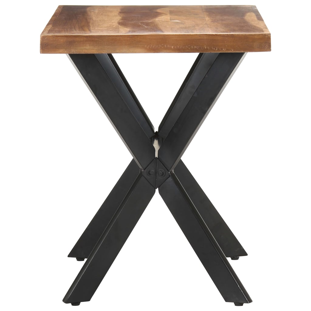 Dining Table 120x60x75 cm Solid Wood Honey Colored