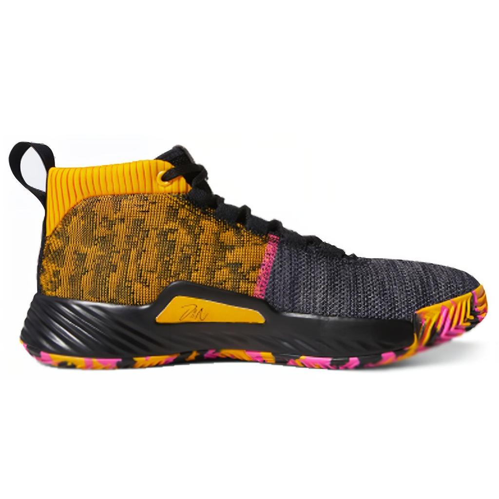 adidas DAME 5 GCA 'Black Yellow' Men's EF9370