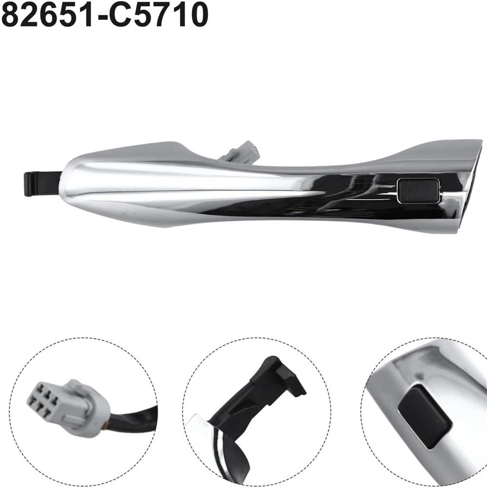 Left Side Front Door SmartKey Outside Handle 82651-C5710 For Kia Sorento 2015-19
