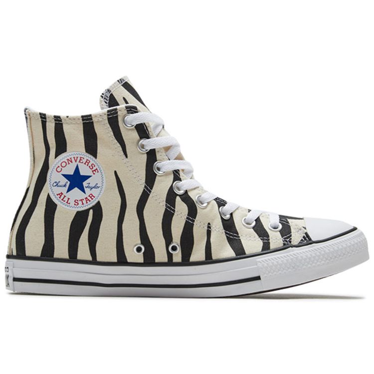 Converse All Star Get Tubed High Top Canvas Sneakers Unisex Sneakers Zebra 166258C