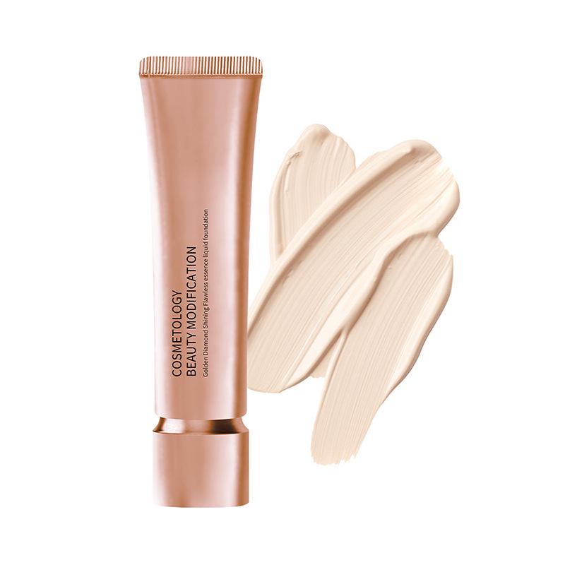 

Gold Diamond Brightening Flawless Serum: Lightweight, Natural, Adherent, Waterproof, Long-lasting Foundation. 30ml слоновая кость