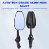 Mirrors For Motorcycles Motorcycle Handlebar Mirrors Anti-glare Reflector High Definition Vibration-resistant For Racing Cycling