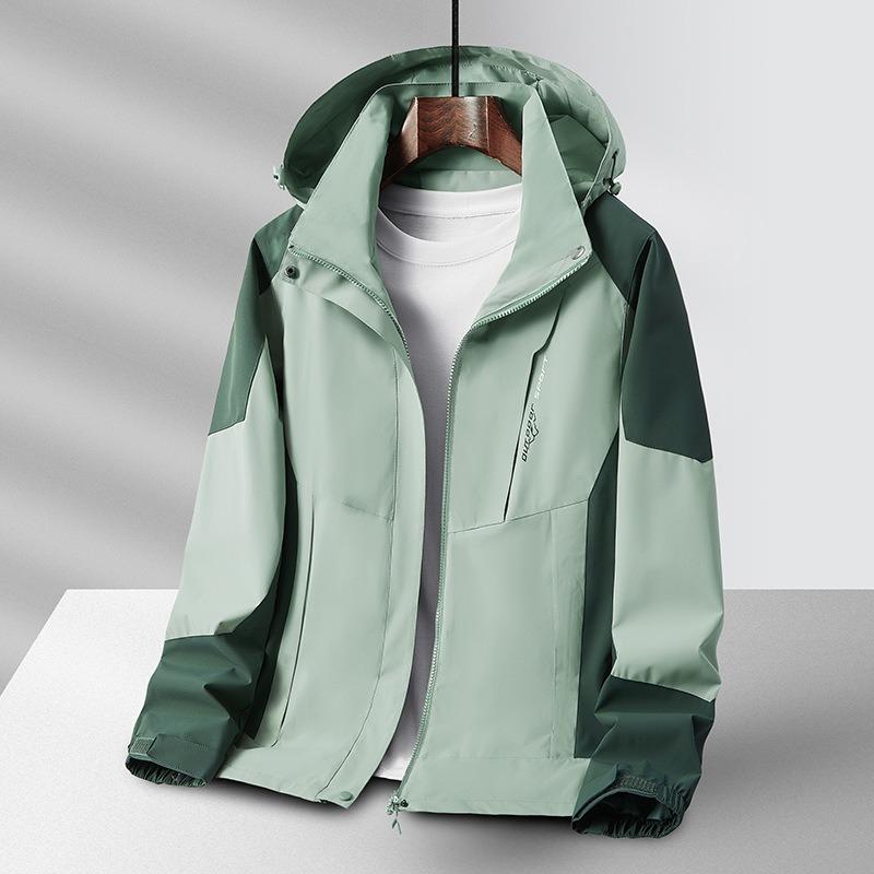 

Новое пальто мужское новое весенне-осеннее рабочее пальто куртка верхняя свободная куртка-бомбер молодежная с капюшоном мужская 5XL