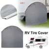 Fit Wheel Tire Cover With Keder Piping Suitable For Caravan Motorhome Rv Heavy Duty Wheel Rain Cover Install Remove