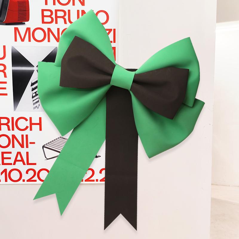 Giant Pink Bow Decoration for Birthday or Wedding Room Setup