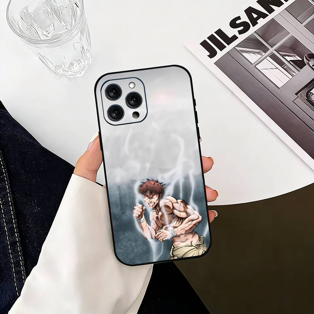 Hanma Baki Anime  Phone Case Silicone Soft For IPhone 17 16 15 14 13 12 11 X XR Plus Pro Max Plus