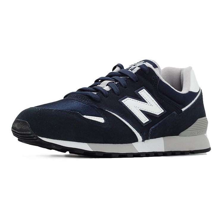 New Balance Nb 446 Klasyczne Retro Tkanina Dwwarstwowa Skóra Bydlęca Niskie Buty do Biegania Maraton Unisex sneakersy Ciemnoniebieski U446CNV