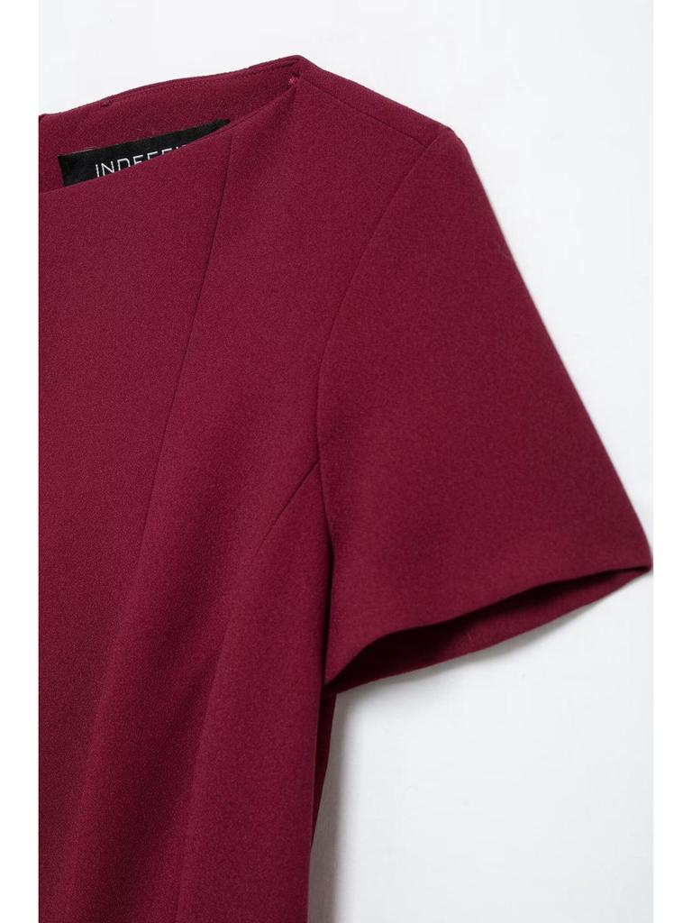 TAOP&ZA Damen Elegantes Mini-Kleid mit Rüschensaum - Frühjahrskollektion