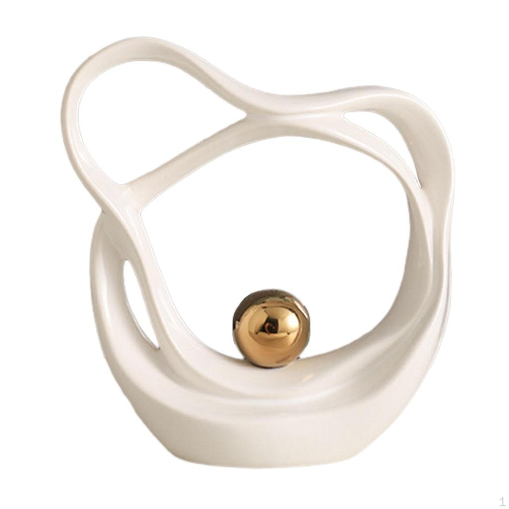 Abstract Art Ceramic Statue Sculpture Home Decorations Figurine Tabletop