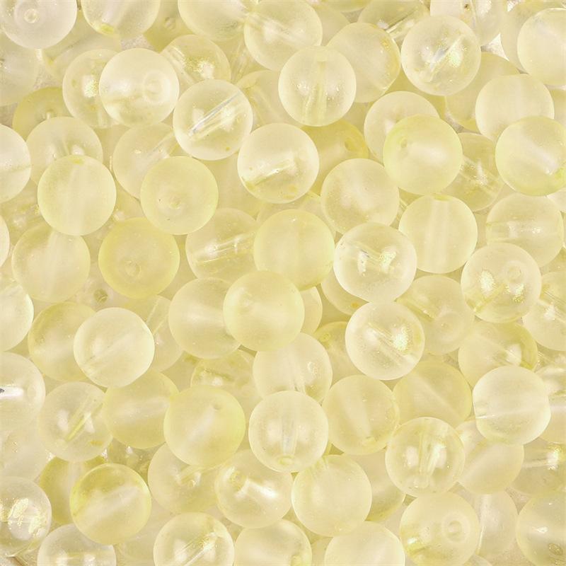 Jelly Beads Half Sugar Bubble Gold Powder Double Patchwork Glass Glass Beaded Bracelet Loose Beads DIY Handmade Materials