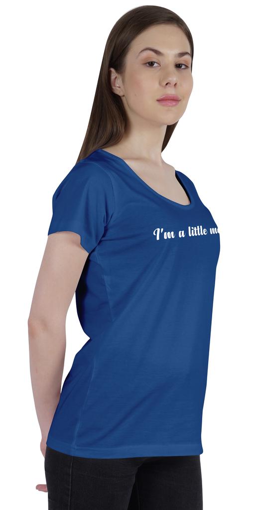 Inkmeso I'm A Little Moody Graphic Printed Tee Top Quote Tshirt