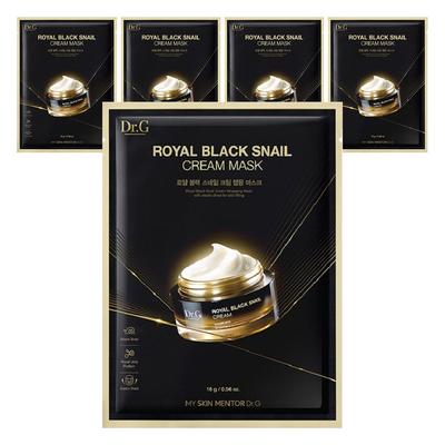 Royal Black Snail Cream Mask, 5 Packs, 1 Pack