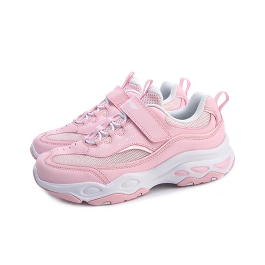 Li Ning Lifestyle Series Sneakers Kids Sneakers Cherry-Blossom-Pink YKCP258-4