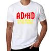2025 New Model ADHD Highway ToHey Look A Squirrel TShirt Animal Prinfor Boys Plain Aesthetic Clothes Mens T Shirt Graphic