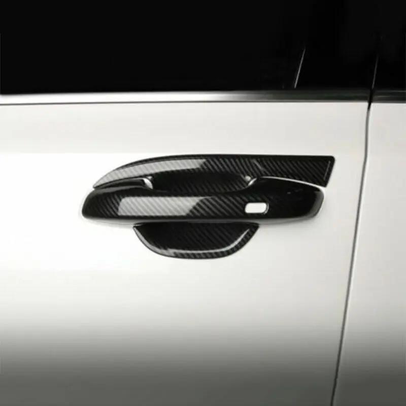 For Kia Sorento MQ4 2020 2025 2025 2025 Car Carbon Fiber Exterior Door Handle Bowl Moulding Cover Trim Sticker Decor Accessories