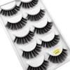 3/5 Pairs 3D Faux Mink Hair Soft Eyelashes Natural Thick Long False Eyelashes Dramatic Fake Lashes Handmade Eyelashes Faux Cils