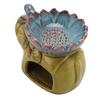 Ceramic Aromatherapy Burner Ceramic Incense Holder Essential Oil Burner for Home Office