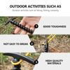 5/20pc Outdoor Camping Tent Pegs Screw Anchor Stakes Ground Nail   Plastic Ground Anchors Tent Pegs Windproof Tent Accessories