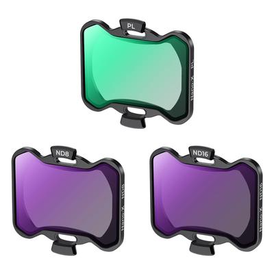 K&F Concept Sada filtrů pro DJI Avata 2 (PL, ND8, ND16) - PL filtr, ND filtr, Ochranný filtr, Snadná instalace, Snížení světla