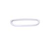 For BMW F20 F21 F22 F23 Matte Silver Interior Rearview Mirror Frame Trim 1PCS