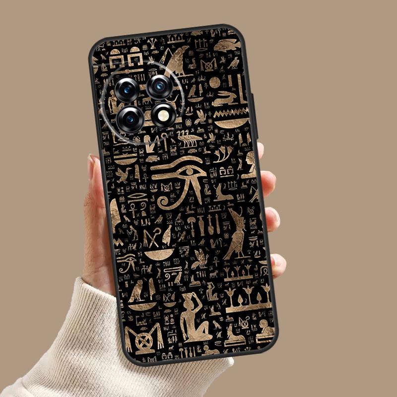 Sacred Eye of Horus Egypt Fresco Case For OnePlus Nord 5 CE 4 3 Lite N20 N30 OnePlus 15 13 12 11 8 9 10 Pro 12R 13T 13R Cover