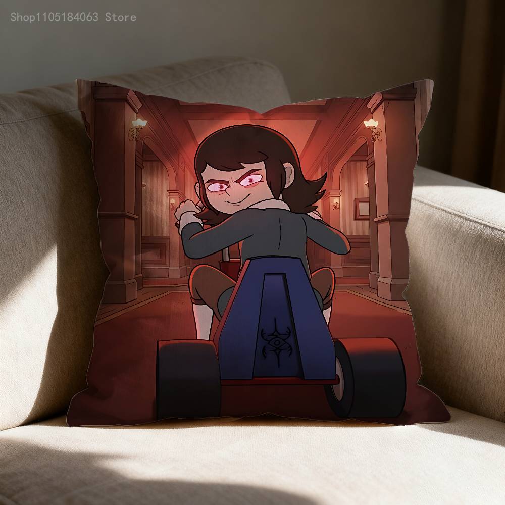 Abaddon H-HauntedS H-Отель Наволочка Для Декора Дивана Автомобиля Офиса Комнаты Печатная Наволочка Декорации и Защита 30cmx30cm