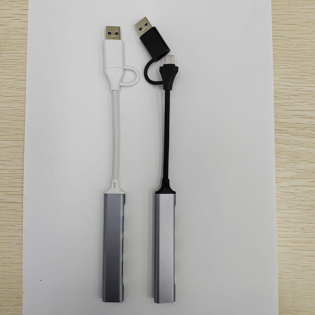 Type-C to USB 3.0 Hub for Computer, Phone, Mouse, Keyboard, and Card Reader