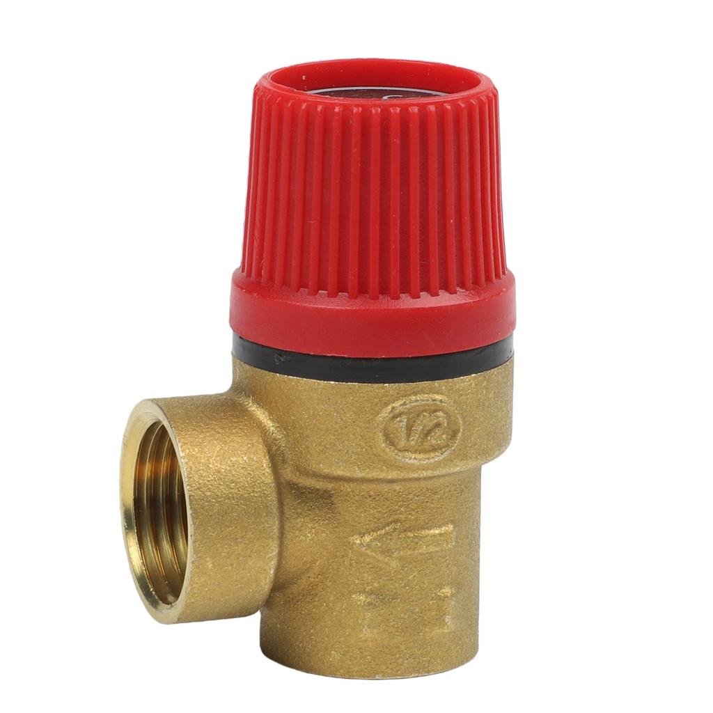 Diaphragm Brass Safety Valve 1/2 Inch Easy Installation for Pressure Control