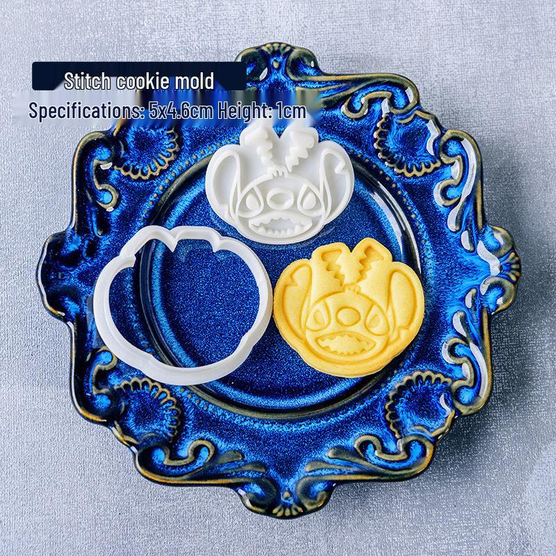 3D Cartoon Cookie Cutter & Biscuit Mold Press Tool