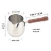 304 Stainless Steel Long Handle Latte Art and Frothing Pitcher (300-950ML)