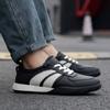 Men's German Training Shoes 2025 New Leather Breathable Board Shoes Soft-soled Sports Forrest Gump Shoes Trendy Low-top Lace-up Casual Shoes