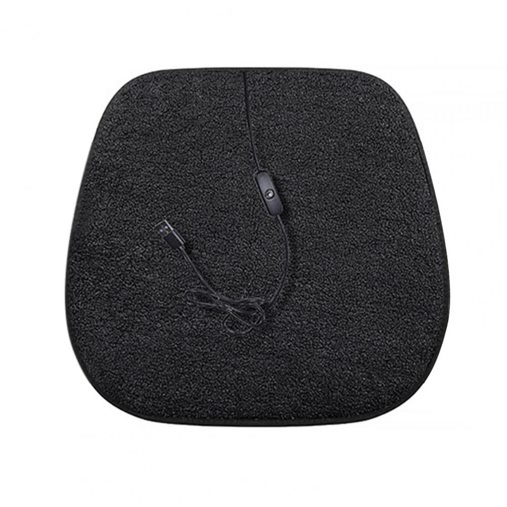 Heated Car Seat Cushion USB Heated Chair Pad for Winter Drives Portable Heated Seat Cover for Office Home Outdoor Activities Ant