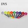 Verstellbarer Tee 10 Stück 38/70/82MM Golf Gestreift Spitze Scharf Kunststoff Ballhalter Trainingshilfe Spike Set Zubehör Golfer Geschenke Robust