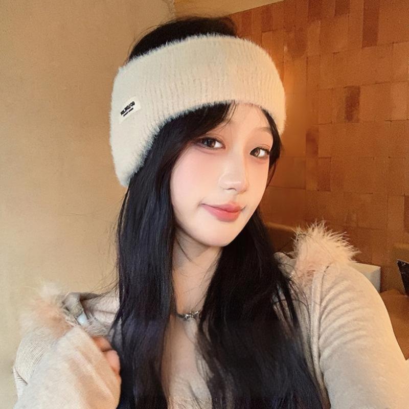 Winter Ear Warmer Earmuffs Headband Cute Hair Bands Outdoor Skiing Sport Thick Hairband For Women Men Headscarf Hair Accessories