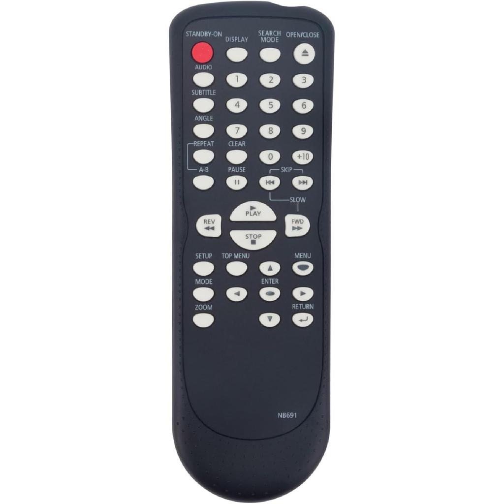 NB691 NB691UD Replacement Remote Control -ALLIMITY- Fit for MAGNAVOX DVD Player Remote Control MWD200GA MDV2300/F7 MDV2300 MDV2400/F7 MSD1005