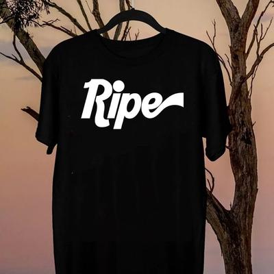 Ripe Band Logo Black Color Shirt Cotton Tee Gift for fAN  FN1720 Unisex T-Shirt