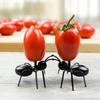 24PCS Cute Mini Ant Fruit Forks - Eco-Friendly Plastic Dessert Forks for Kids, Kitchen & Bar
