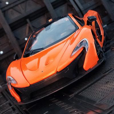 Simulation P1 Alloy Racing Model 1 To 24 Metal Car Static Ornaments Gift Collection Boys